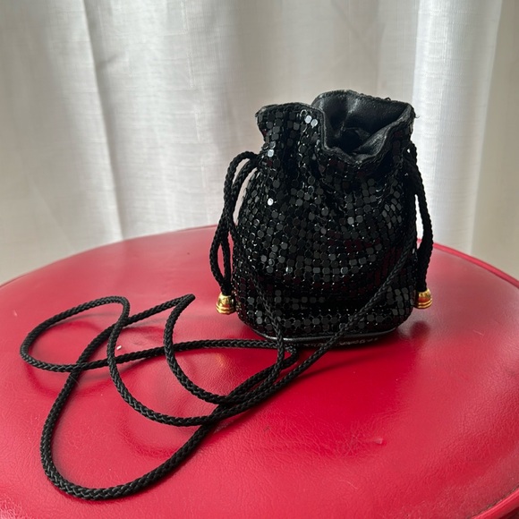 Black sequin purse - Picture 1 of 4